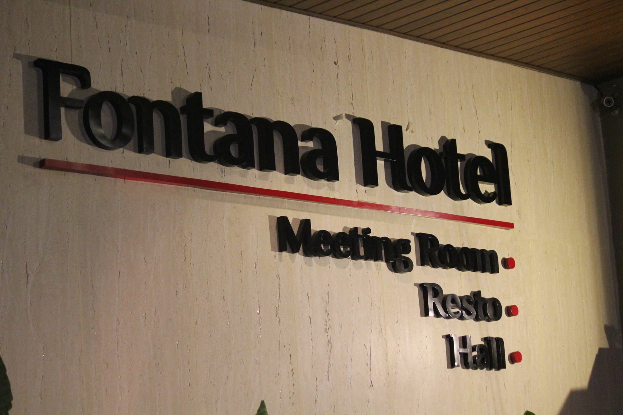 Fontana Hotel Jakarta Buitenkant foto